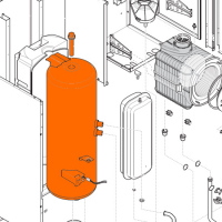 Zásobník NEREZ TUV  Platinum a Duo-tec+  Baxi